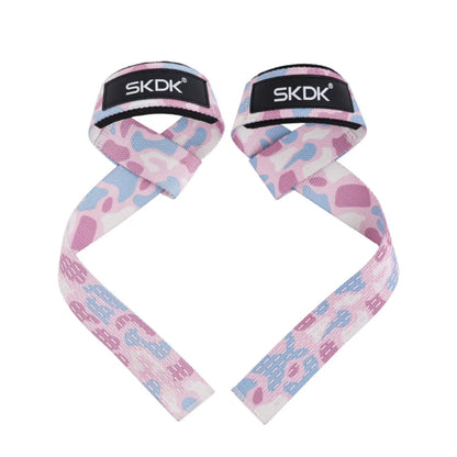 2Pcs Weightlifting Wrist Straps Strength Training Adjustable Non-Slip Gym Fitness Lifting Strap Wrist Support Sports Grip Band